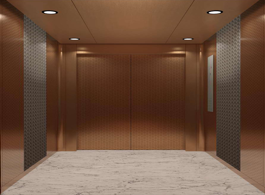 Elevator interior application — catalogue image