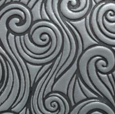S3 Surfaces Metallic Bonded catalogue sample swatch — WHIRL