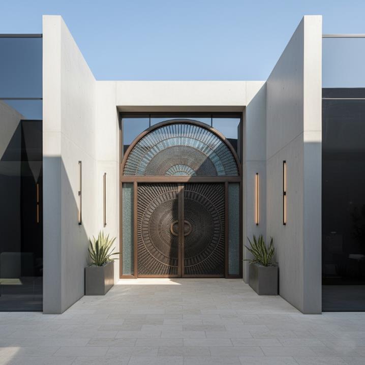 Architectural application using textured S3 Surfaces sheet