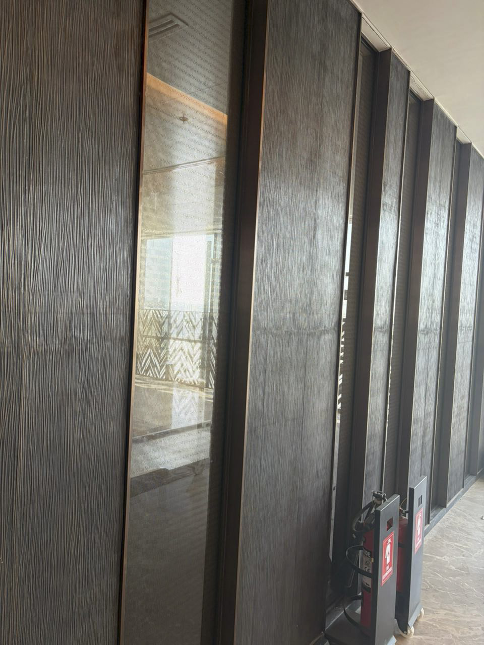 Welcomhotel by ITC Group, Mohali–Chandigarh — Grass–Tundra Metallic Bonded wall